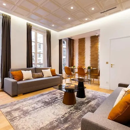 아파트 Sumptuous - 1br-6p - Bourse 파리