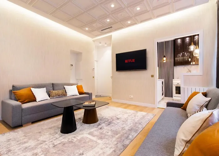 Sumptuous - 1br-6p - Bourse Apartmán